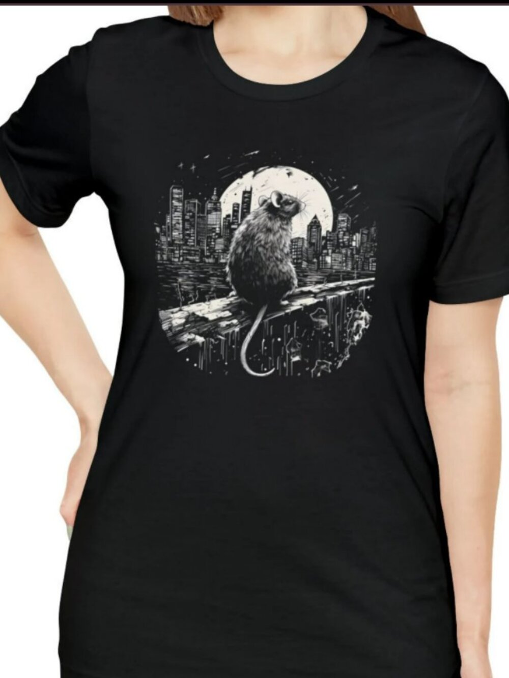 Rat Shirt, City Rat Tshirt Rat Lover Gifts Tee